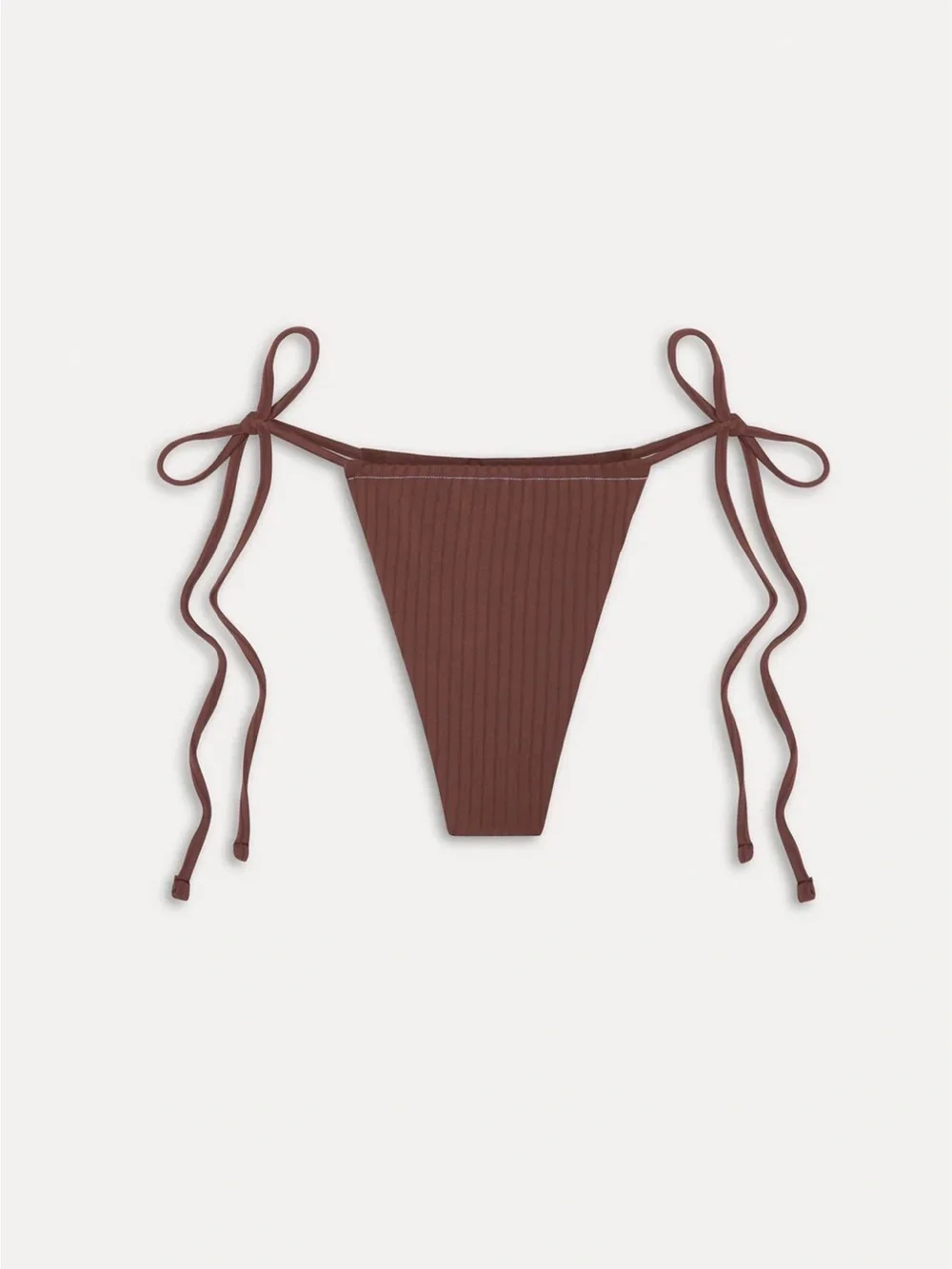 Frankie's Bikinis Nick top and Tia bottom in brown sugar